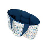 Totebag Amanda Aquarela Beige/Azul