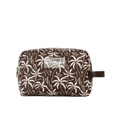Neceser Amanda Palmas Marrón/Beige