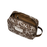 Neceser Amanda Palmas Marrón/Beige