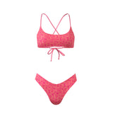 Olivia Bikini Caracola Rosado/Naranja