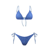 Vera Bikini Caracola Azul/Celeste