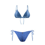Vera Bikini Caracola Azul/Celeste