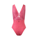 Marina One Piece Caracola Rosado/Naranja