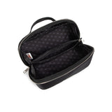Dúo Neceser Victoria Maxi Negro + Earcuff doble Vera silver