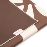 Toalla Palmas Marron/Beige
