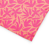 Pañuelo Gardenia Naranja/Fucsia