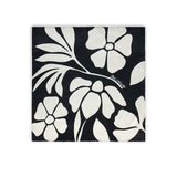 Pañuelo Floral Ivory/Negro