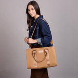 Totebag Victoria Camel