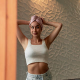 Pack Turbante Kala Rosado + Neceser Lili Purple