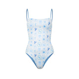 Kaia One Piece Postales Celeste