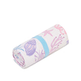 Toalla Acuario Azul/Morado