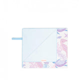 Toalla Acuario Azul/Morado