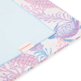 Toalla Acuario Azul/Morado