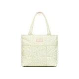 Totebag Amanda Leaves Verde/Ivory