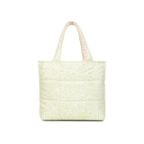 Totebag Amanda Leaves Verde/Ivory