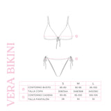 Vera Bikini Caracola Azul/Celeste