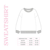 Sweatshirt Postales Perla